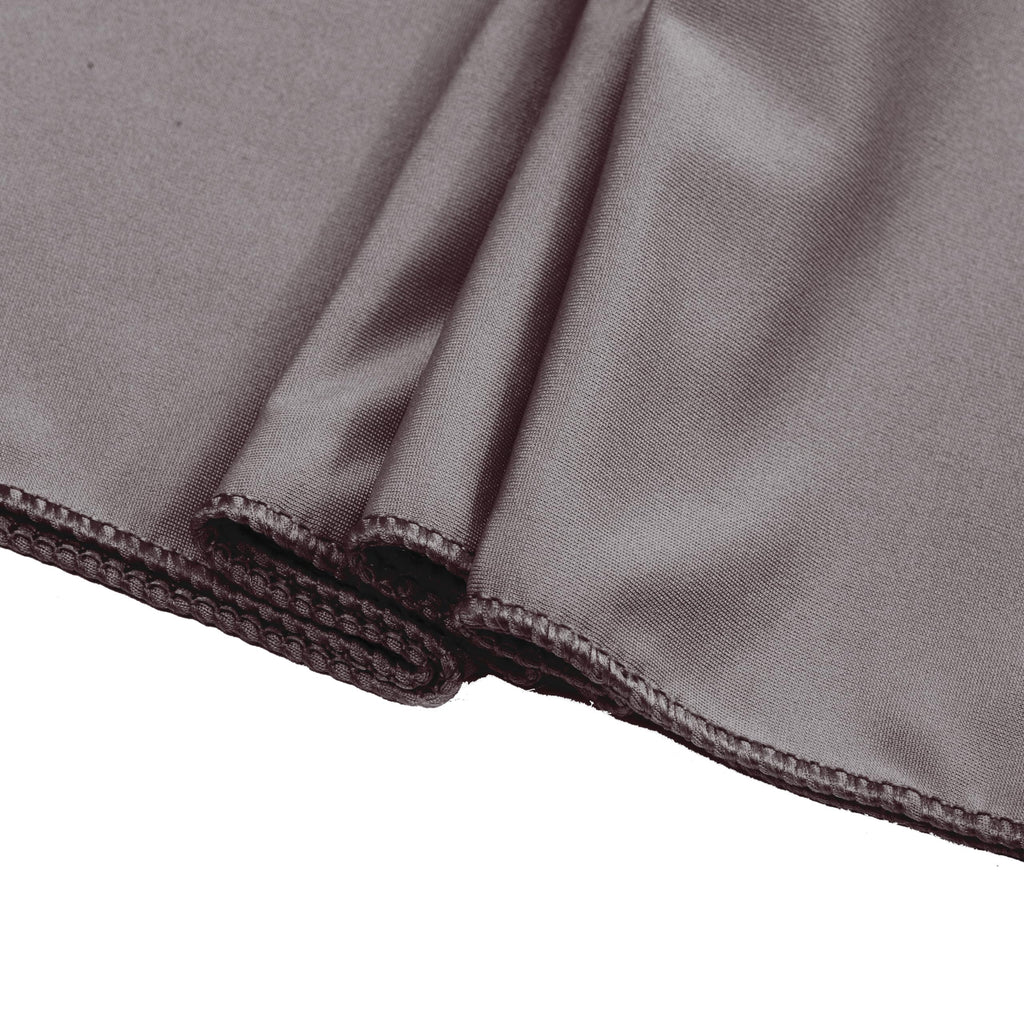 Mds Pack Of 10 Spandex Chair Sashes Bow Sash Elastic Chair Bands Ties Without Buckle For Wedding And Events Decoration Spandex Slider Sashes Bow - Silver Gray