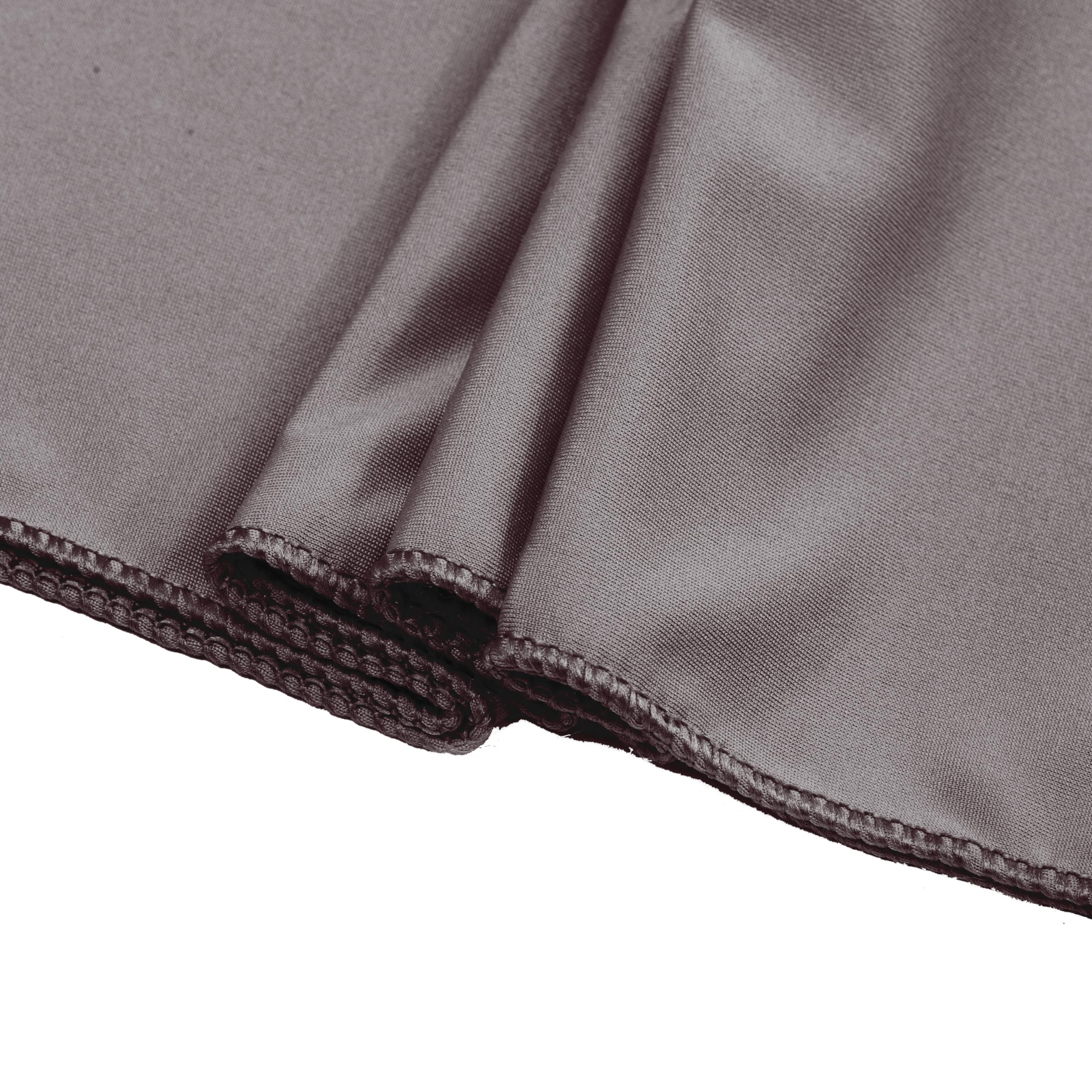 Mds Pack Of 10 Spandex Chair Sashes Bow Sash Elastic Chair Bands Ties Without Buckle For Wedding And Events Decoration Spandex Slider Sashes Bow - Silver Gray