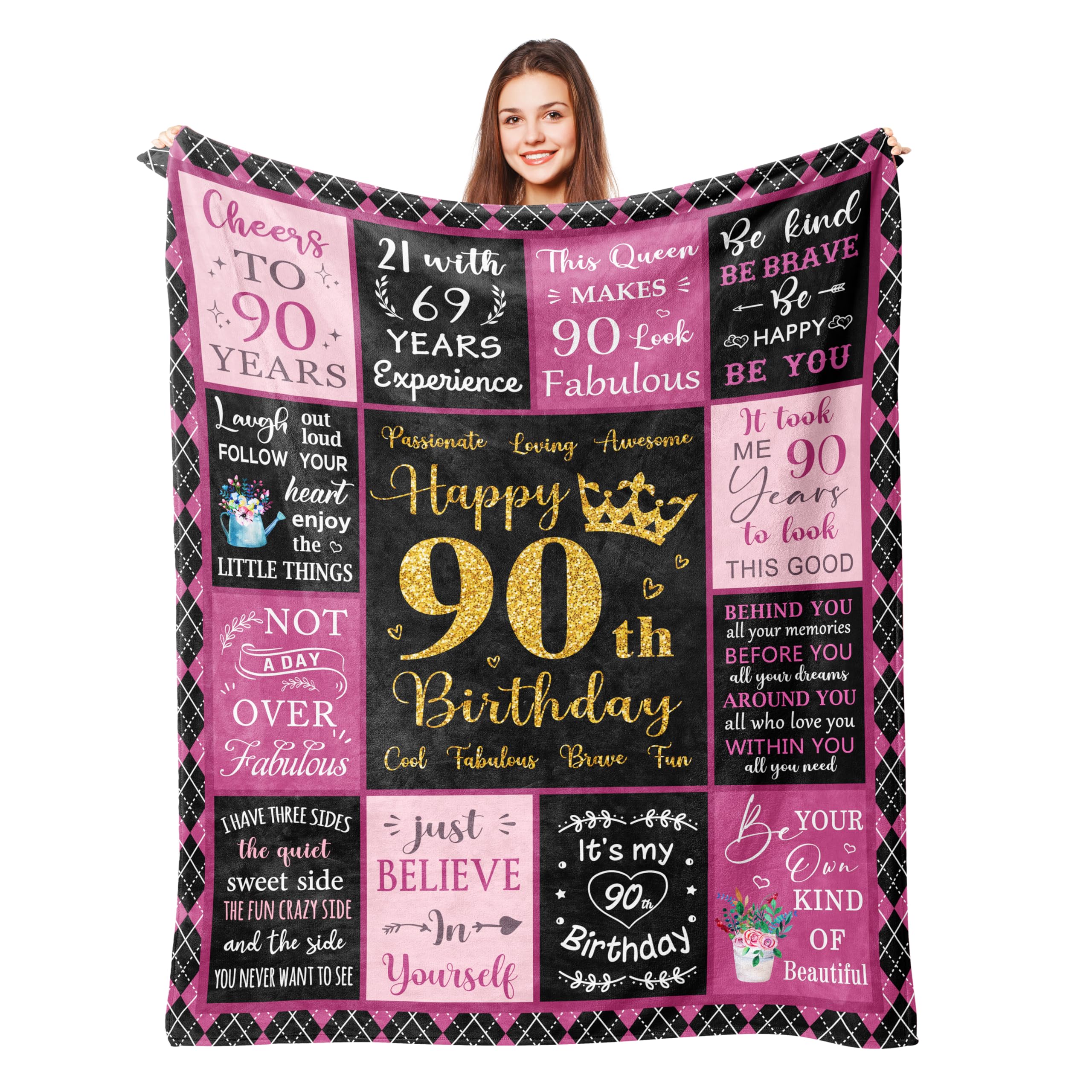 Lcobion 90Th Birthday Gifts For Women, Best Gifts For 90 Year Old Woman, Gifts For 90 Year Old Woman, 90 Year Old Birthday Gifts