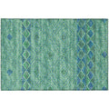 Sedona Sn1 Green Transitional Rug Rectangle 10' X 14'