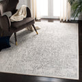 SAFAVIEH Evoke Collection 67 x 9 Ivory/Grey EVK256F Oriental Distressed Non-Shedding Living Room Bedroom Dining Home Office Ar