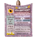Nuritus 12 Year Old Girl Gifts For Birthday, 12 Year Old Girl Gifts, 12Th Birthday Decorations For Girls Boys, 12Th Birthday Gif
