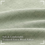 Joywell Linen Pinch Pleated Curtains 84 Inches Long,Back Tab Window Drapes With Hooks Lightweight For Bedroom Living Room Patio Sliding Glass Door Privacy,W50 X L84,Sage Green,2 Panels Set