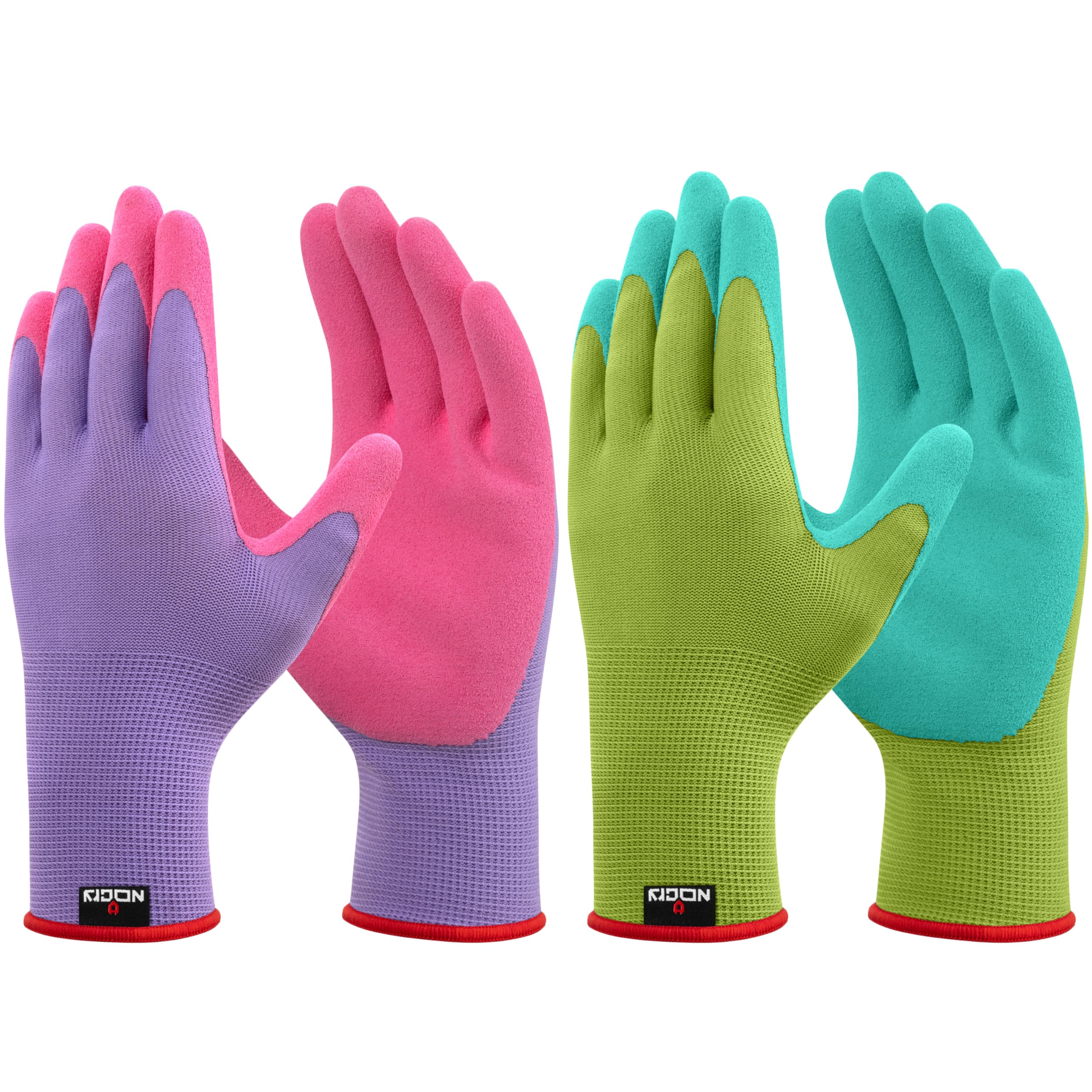 Nocry Premium Women'S Gardening Gloves With Strong Non-Slip Grip - 100% Breathable, Superior Dexterity - Eco Friendly Garden Glo