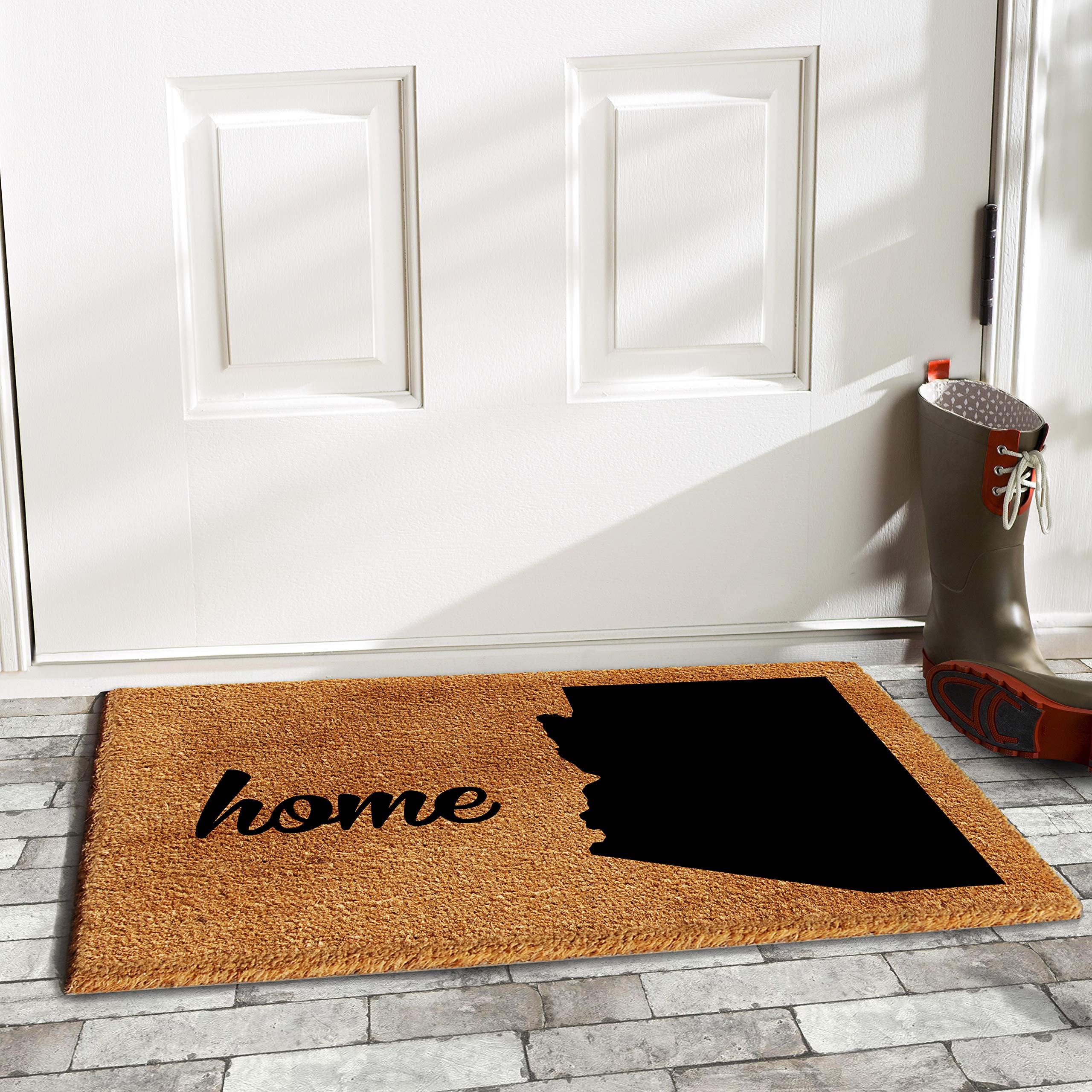 Calloway Mills 105152436 Arizona Doormat, 24' X 36', Natural/Black