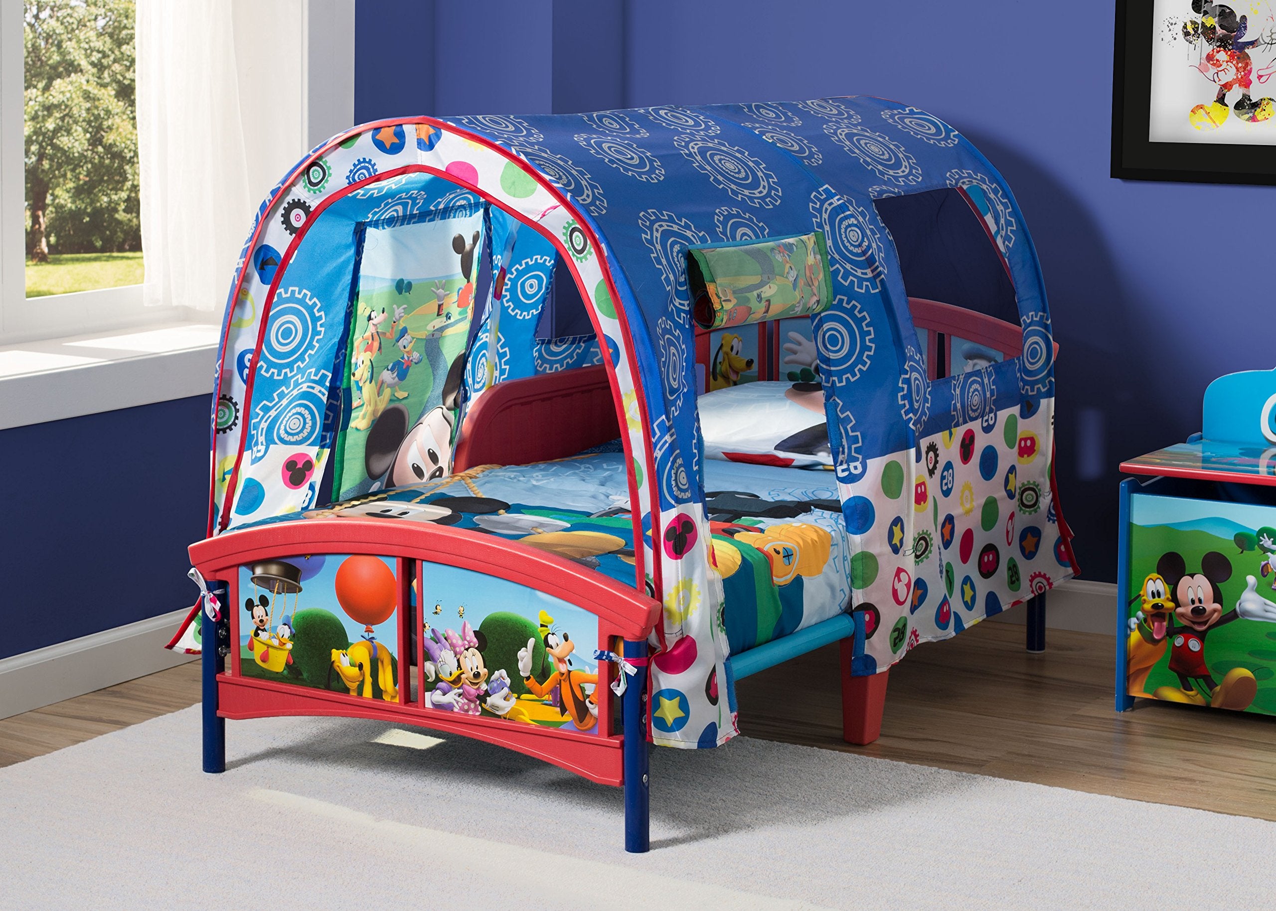 Delta Children Toddler Tent Bed, Disney Mickey Mouse