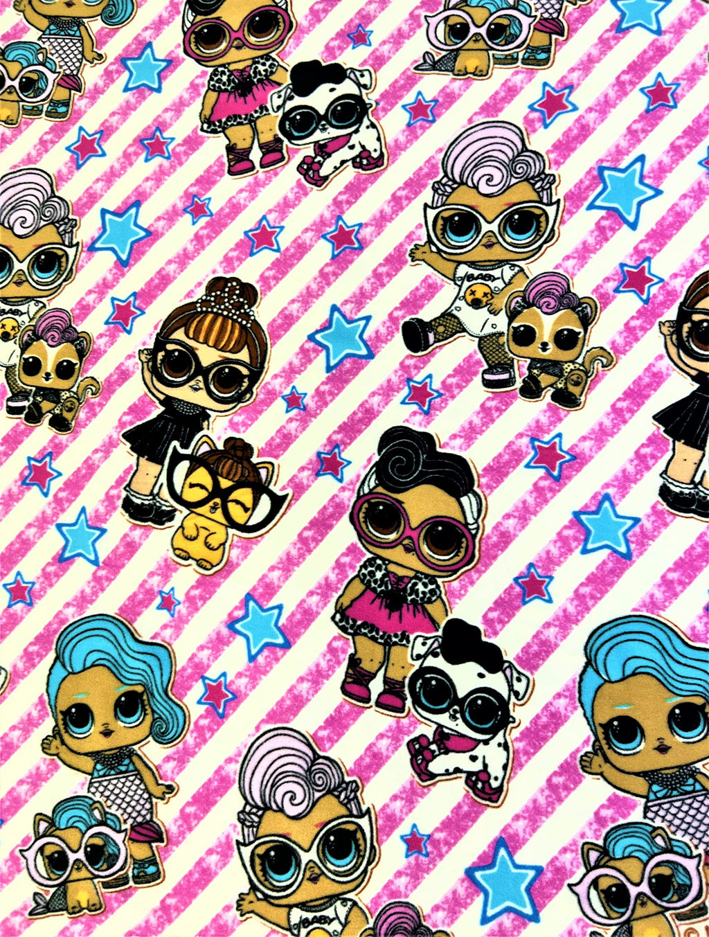 Girls Surprise Dolls Squad Goals Throw Blanket