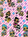 Girls Surprise Dolls Squad Goals Throw Blanket