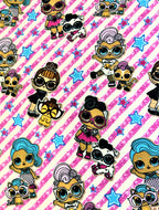Girls Surprise Dolls Squad Goals Throw Blanket