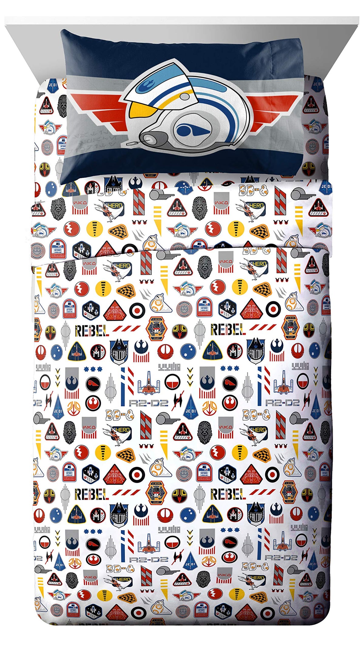 Jay Franco Star Wars Fly Boy 3 Piece Twin Sheet Set
