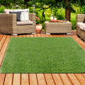 Xlx Turf 7 X 7 Ft Artificial Grass Carpet Area Rug, Indoor/Outdoor Realistic Fake Grass Mat For Patio, Tarrece, Playground, Back