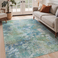 GENIMO Washable Rugs 6x9 Area Rugs for Living Room Bedroom, Modern Lightweight Rug Ultra Soft Indoor Area Rugs 6x9 for Dining Ro