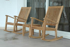 Anderson Teak Set-4 Del-Amo 3 Piece Rocker Outdoor Armchair Set