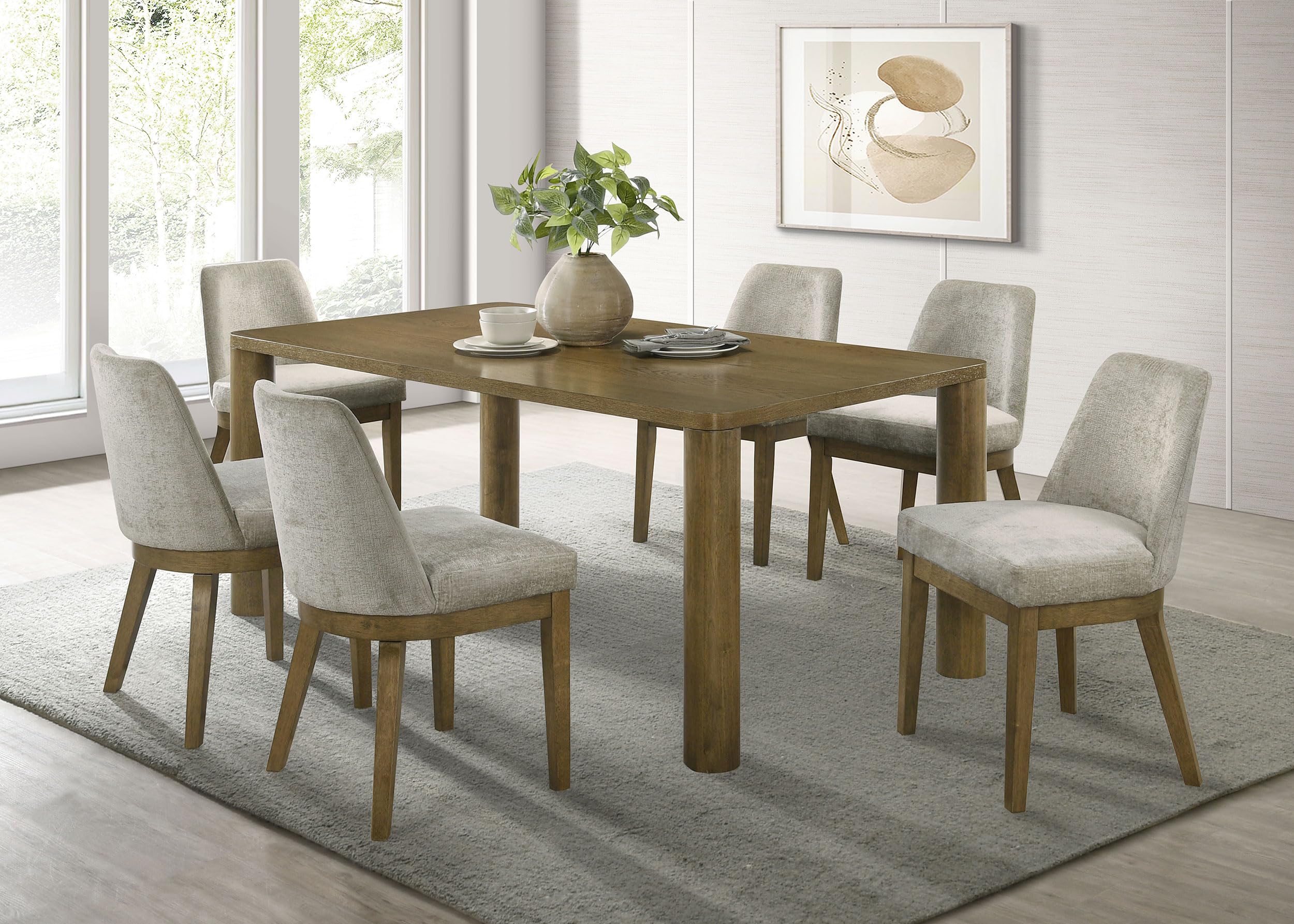Coaster Home Furnishings Castlewood 7-Piece Dining Set