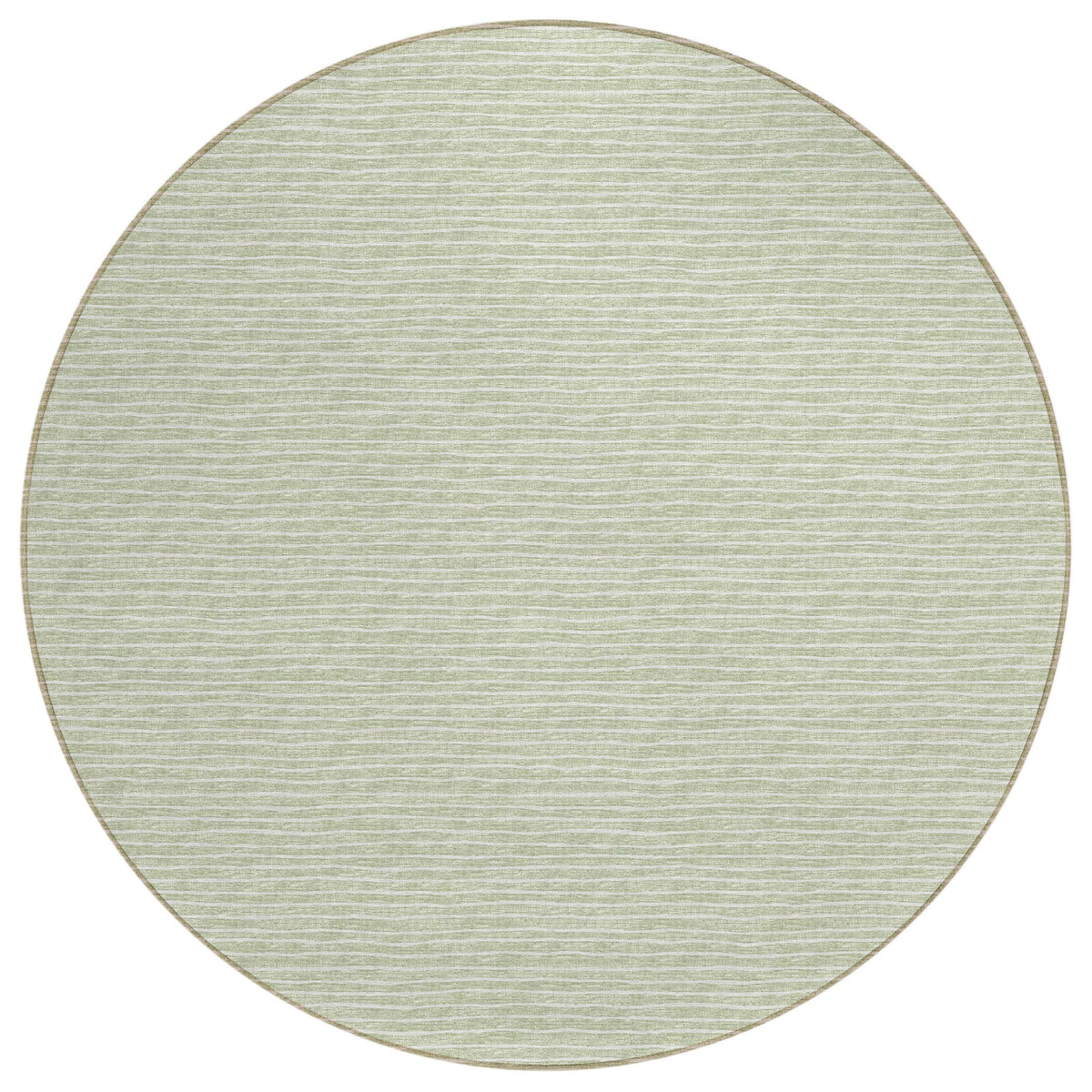 Dalyn Rugs Laidley La1 Green 10' X 10' Indoor Outdoor Round Rug, Easy Clean, Machine Washable, Non Shedding, Bedroom, Living Room, Dining Room, Kitchen, Patio Rug