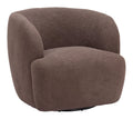 Zuo Govan Swivel Chair Brown