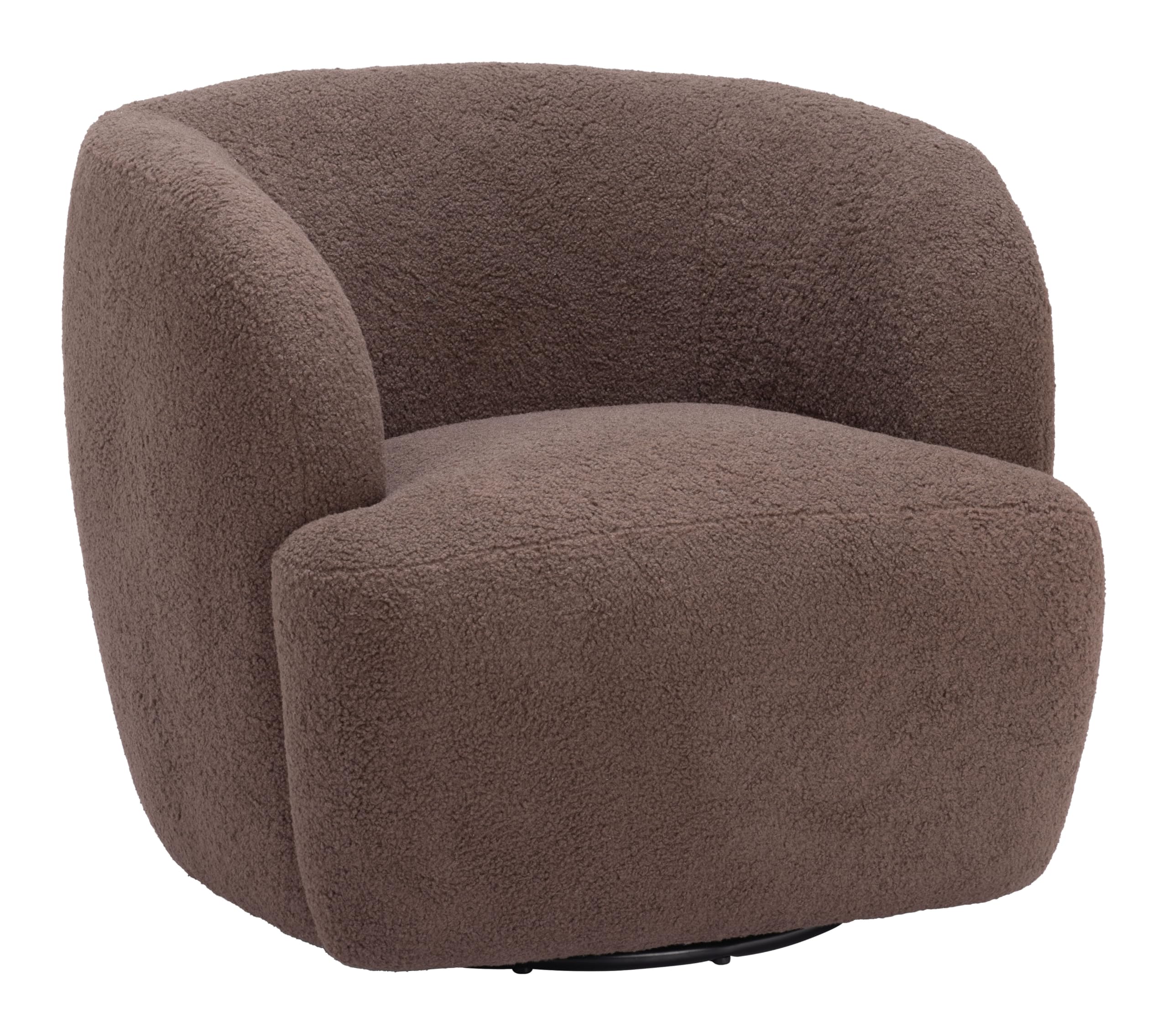 Zuo Govan Swivel Chair Brown