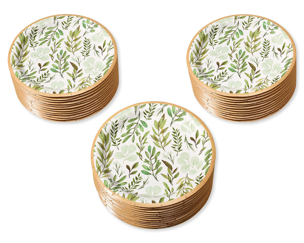 American Greetings Wedding Or Bridal Shower Party Supplies, Dessert Plates (36-Count)