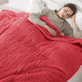 Full Size Heated Blanket, Electric Heated Blanket with 6 Heating Levels & 1-10 Hours Adjustable Timer, Ultra Soft and Thick Wash