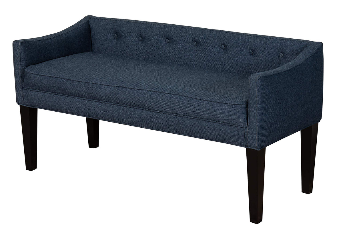 Leffler Home Gracie Urban Graphite Bench Blue