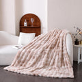 Ukeler Camel Large Fluffy Bed Blankets Throws Twin Size, Cozy Shaggy Faux Fur Blanket Soft Plush Thick Throw Blanket For Bed, Co