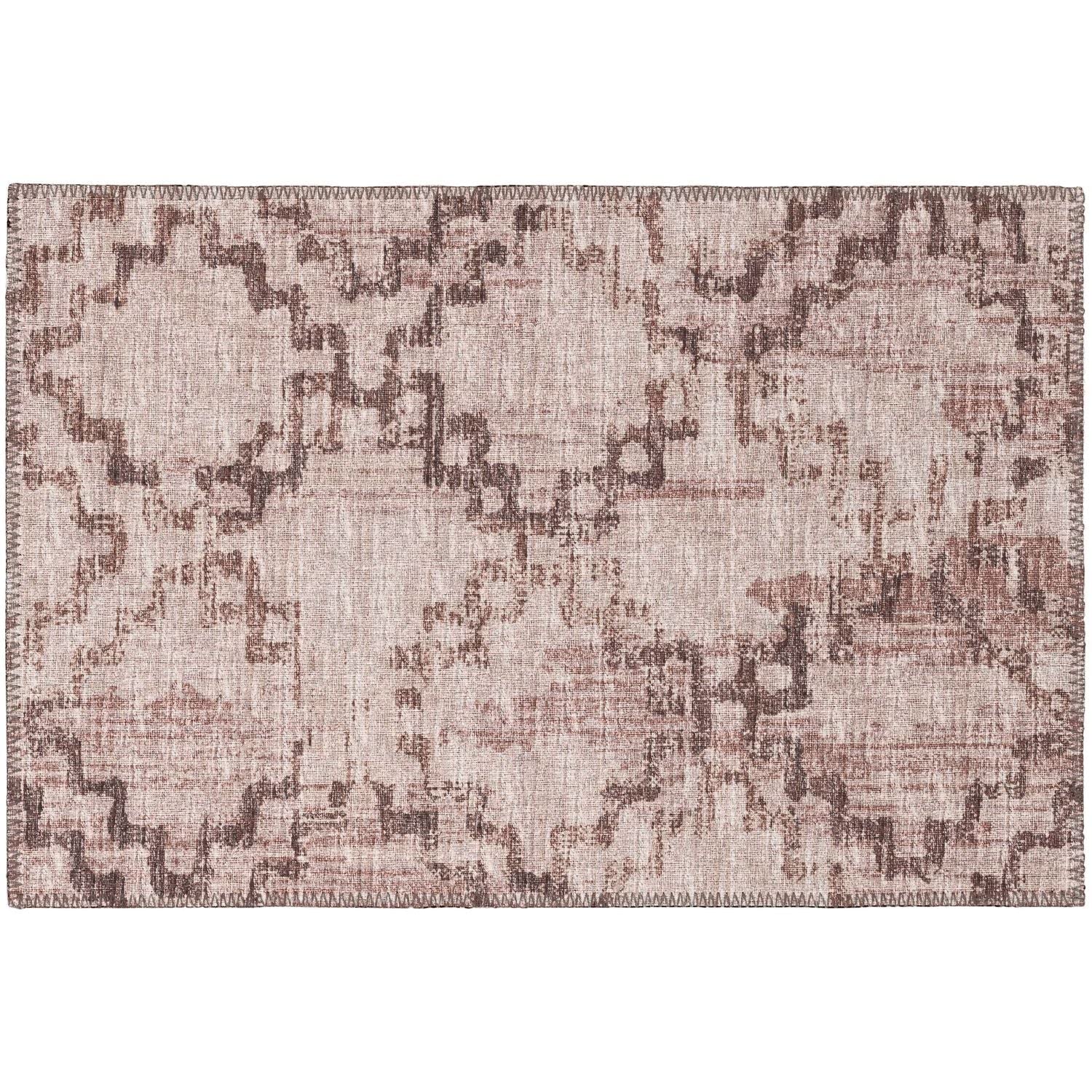 Sedona Sn15 Brown Transitional Rug Rectangle 3' X 5'