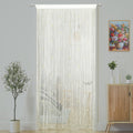YaoYue Beaded Curtain Door String Curtains for Doorways Tassels Beads Hanging Fringe Hippie Room Divider Window Hallway Entrance