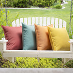 Miulee Pack Of 4 12X24 Outdoor Pillow Inserts, Water-Resistant Throw Pillow Inserts Decorative Premium Rectangle Pillow Stuffer Sham For Porch Swing Couch Sofa Cushion Patio Furniture
