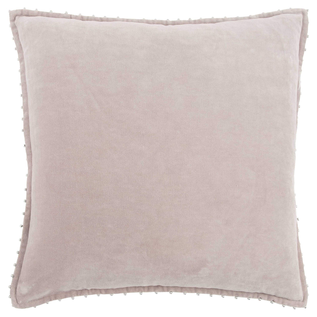 Rizzy Home | T13193 | Poly Fill Decorative Pillow | 22&quot;x22&quot; Pink/Brown/Neutral Solid