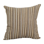Blazing Needles Square Jacquard Throw Pillow, 17", Otto Sahara