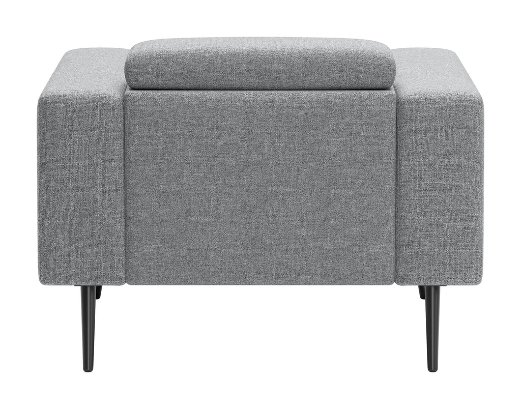 Zuo Milan Armchair Dark Gray