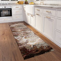 Addison Rugs Karina Akc45 Riverbed 2'3" X 7'6" Indoor Outdoor Runner Rug, Easy Clean, Machine Washable, Non Shedding, Bedroom, Entry, Living Room, Dining Room, Kitchen, Patio Rug