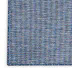 Nourison Positano Indoor/Outdoor Navy Blue 10' X 14' Area Rug, Easy Cleaning, Non Shedding, Bed Room, Living Room, Dining Room, Backyard, Deck, Patio (10X14)
