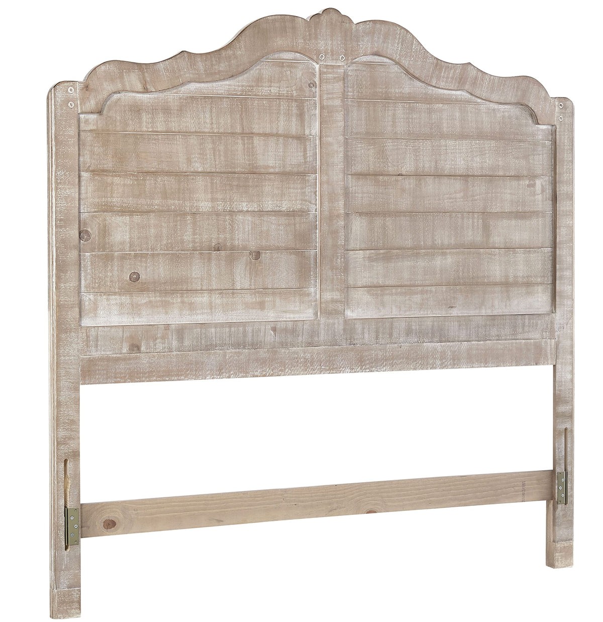 Progressive Furniture Chatsworth Queen Headboard Distressed Chalk