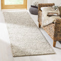 SAFAVIEH Natura Collection Runner Rug - 2 x 12, Beige, Handmade Wool, Ideal for High Traffic Areas in Living Room, Bedroom (NA