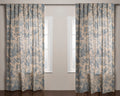 Maison D' Hermine 100% Cotton Curtain - 50'X124' Midnight Decorative Curtain - Aesthetic Curtains For Farmhouse, Kitchen & Bed