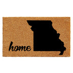 Calloway Mills 105292436 Missouri Doormat, 24' X 36', Natural/Black