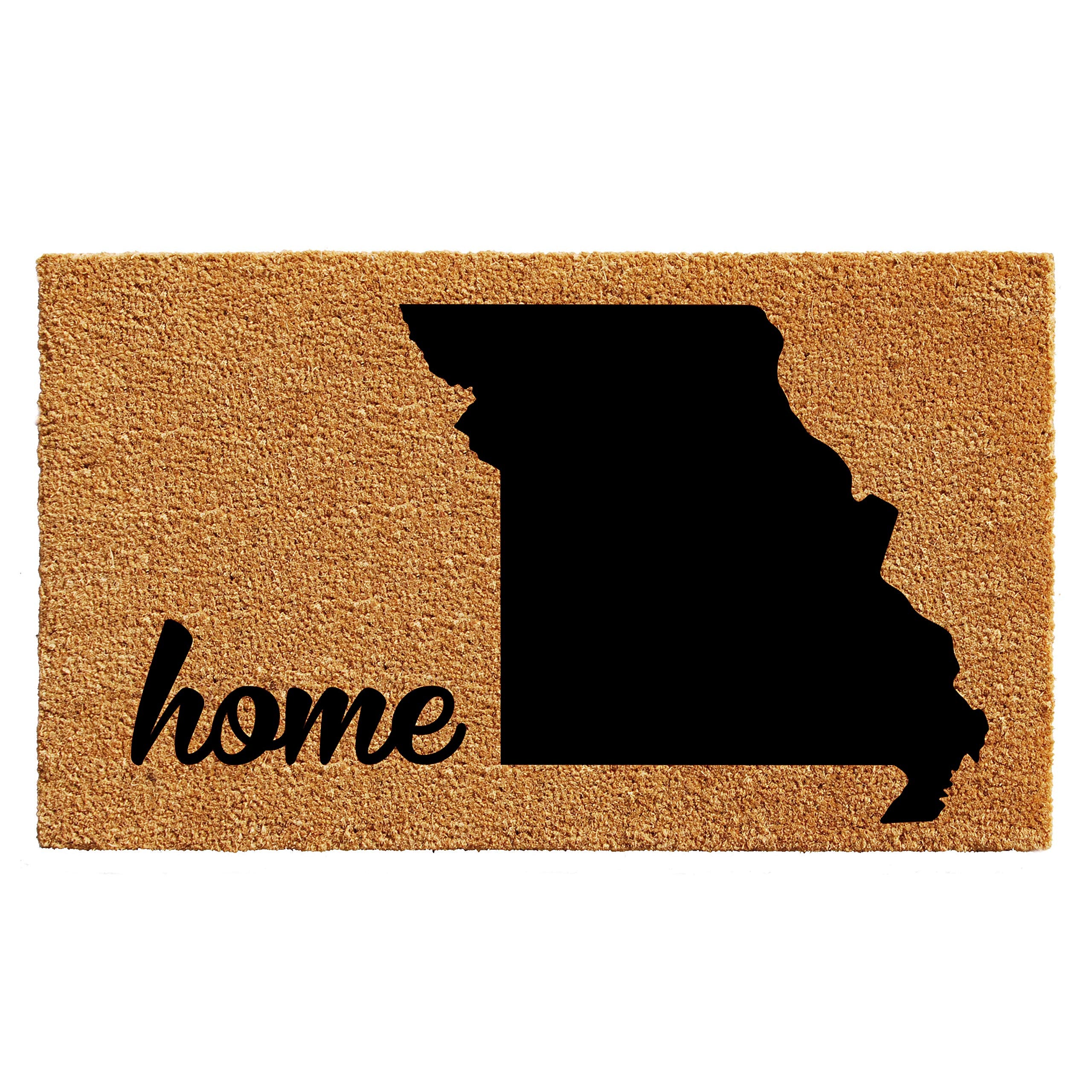 Calloway Mills 105292436 Missouri Doormat, 24' X 36', Natural/Black