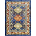 Modway Atzi Distressed Southwestern Diamond Floral Area Rug, 4X6, Multicolored