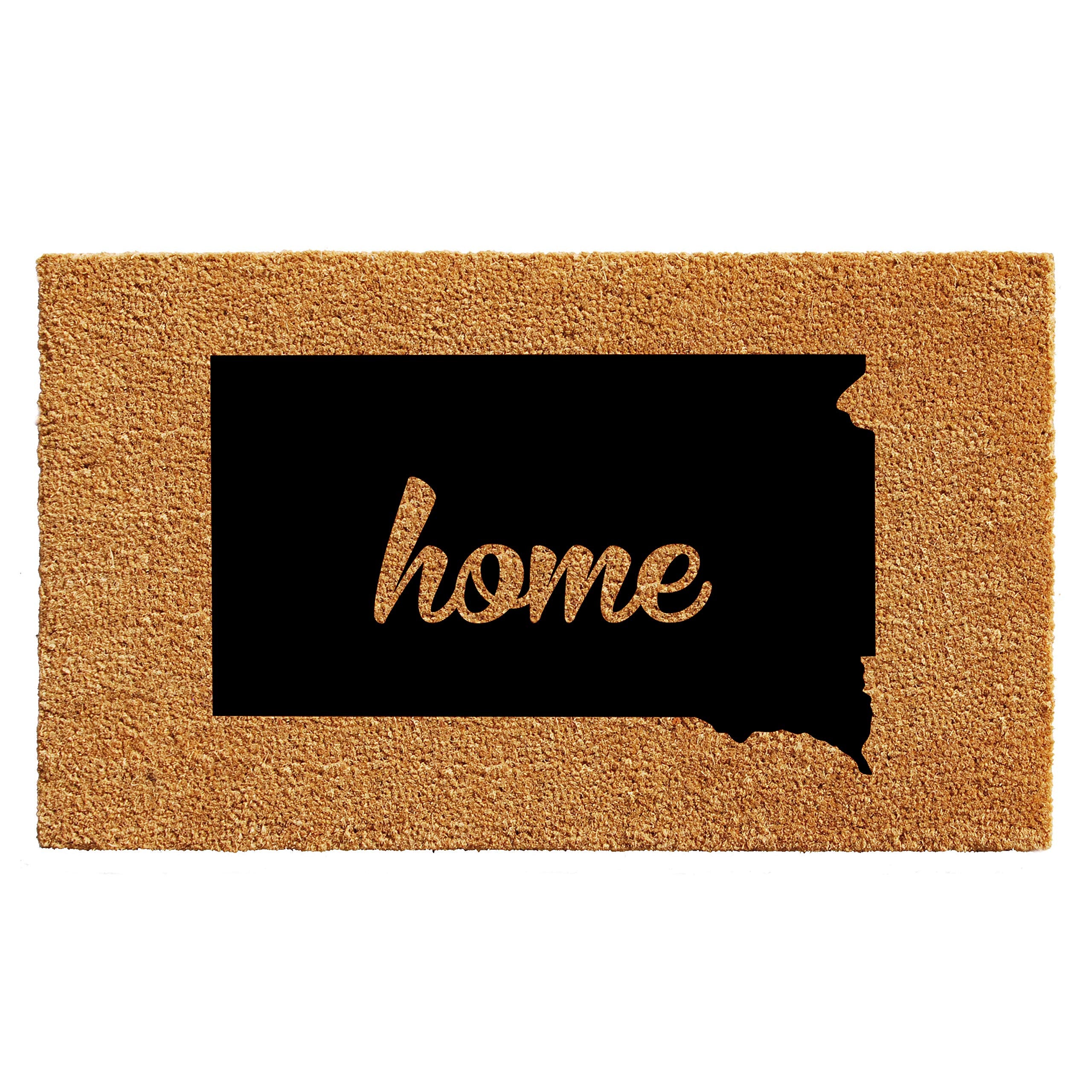Calloway Mills 105422436 South Dakota Doormat, 24' X 36', Natural/Black