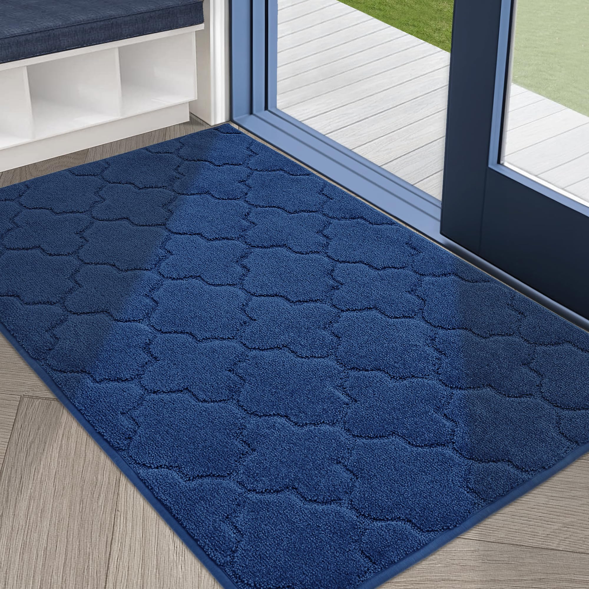 Cosy Homeer Indoor Door Mat Floor Mats Dirt Trapper Rug Wet Shoes And Paws, Front Door Outside Entry Welcome Outdoor Entrance Do