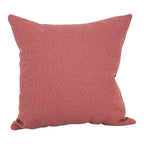 Blazing Needles Square Polyester Jacquard Throw Pillows, 17", Hazeltsb Paprik 2 Count