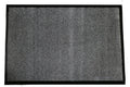 Durable Corporation-654S46 Wipe-N-Walk Vinyl Backed Indoor Carpet Entrance Mat, 4' X 6', Charcoal