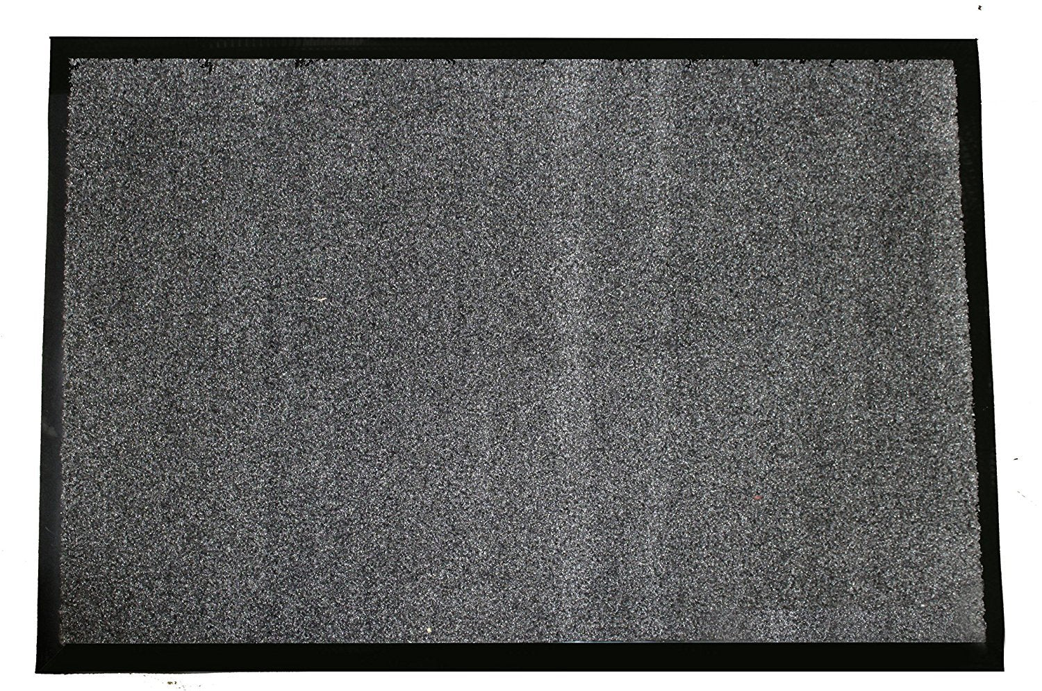 Durable Corporation-654S46 Wipe-N-Walk Vinyl Backed Indoor Carpet Entrance Mat, 4' X 6', Charcoal