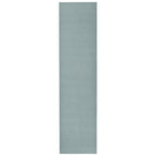 Garland Rug Town Square Sea Foam 3' x 12' Stain Resistant Indoor Runner Rug