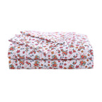 Betsey Johnson - Twin Bed Sheets, Soft & Lightweight Bedding, Fade & Wrinkle Resistant (Fall Foliage Pink, Twin)