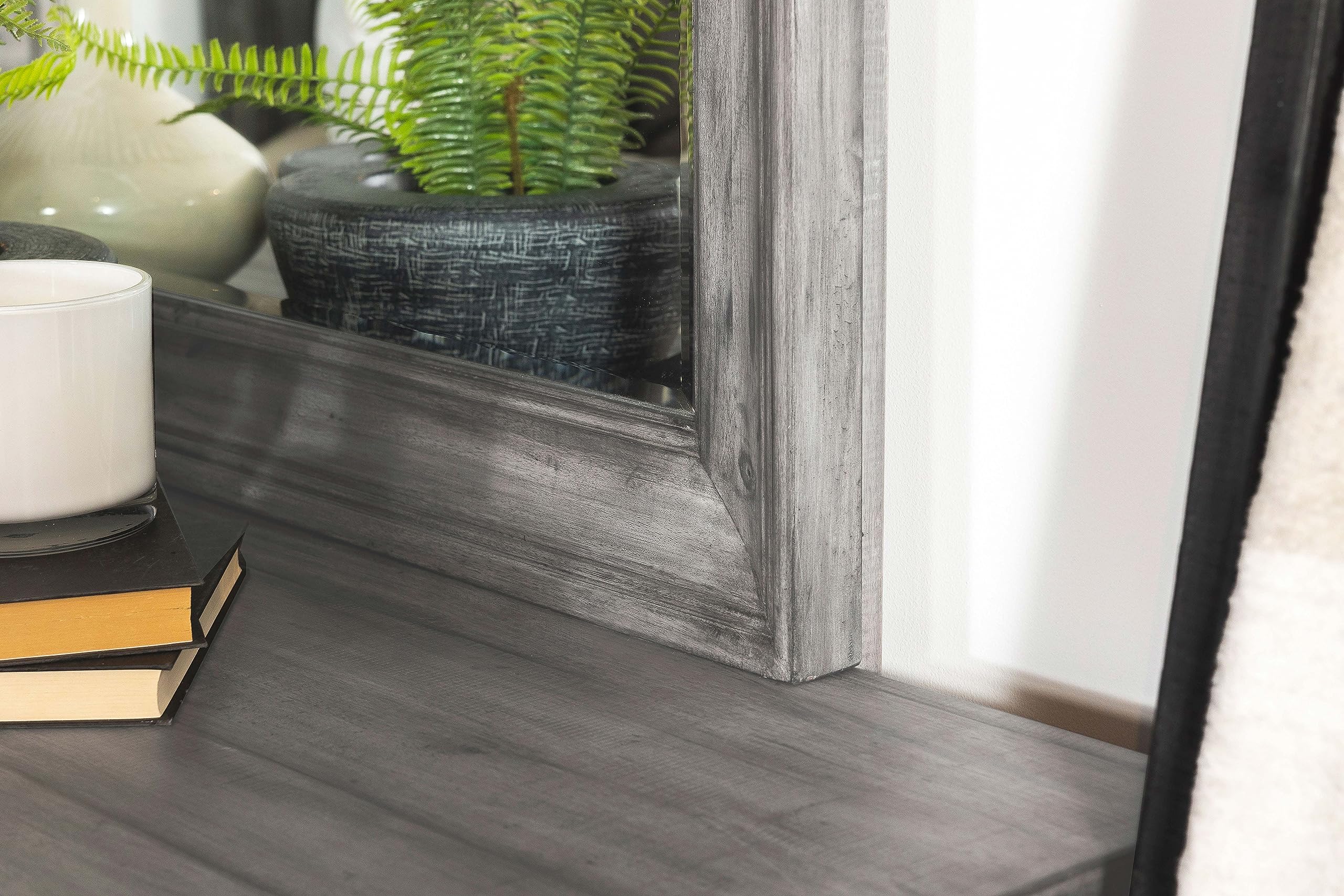 Coaster Home Furnishings Avenue Rectangular Dresser Mirror Grey