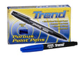 TREND POROUS POINT PENS 12 CT BLUE