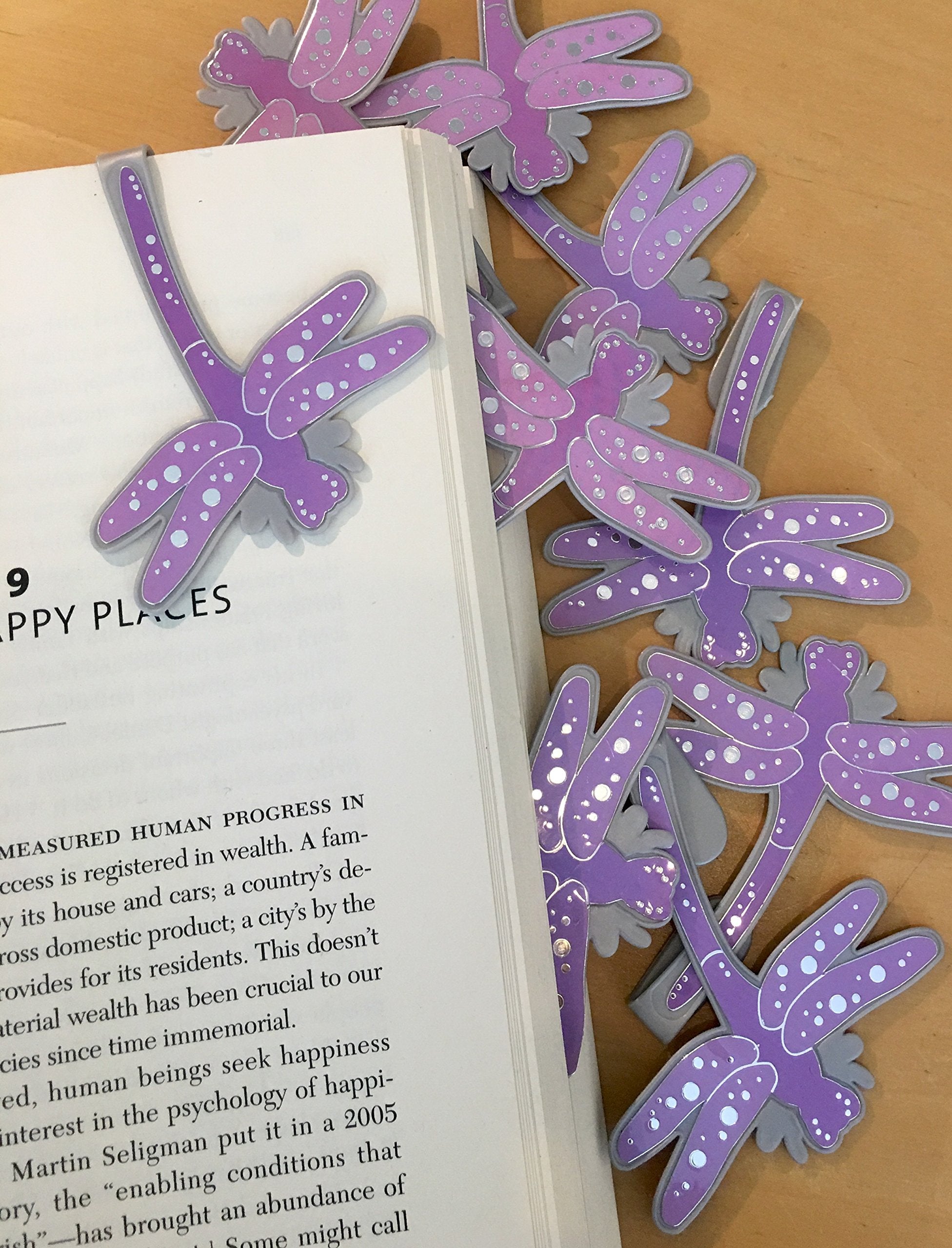 Dragonfly Clip Bookmarks For Kids Students Cool Cute Animal Set Of 10 Bulk Bookmark Funny Wacky Classroom Reading Incentives Lib