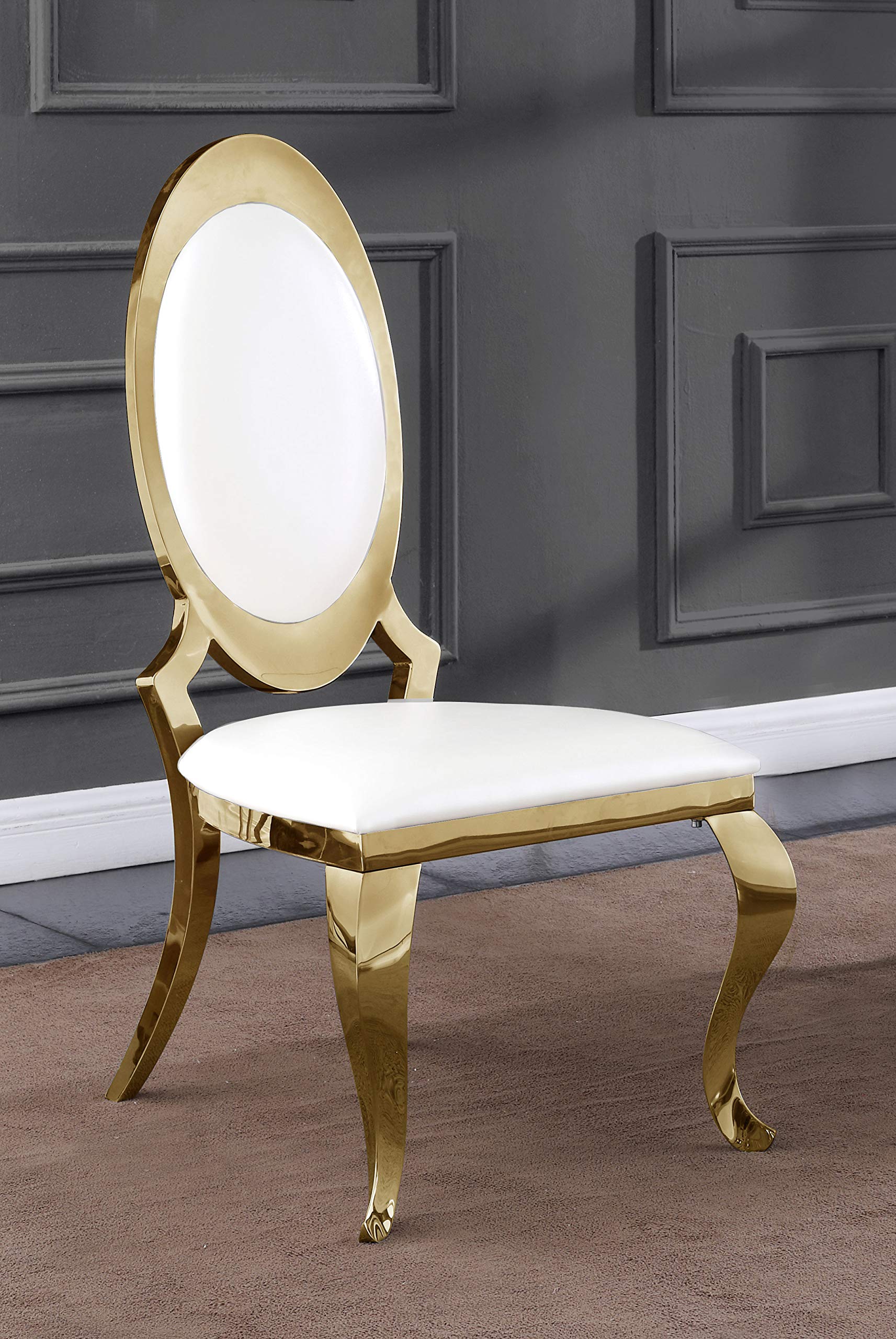 Best Quality Furniture Sc187 Dining Chairs, White